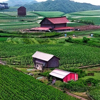 Farm in South Korea